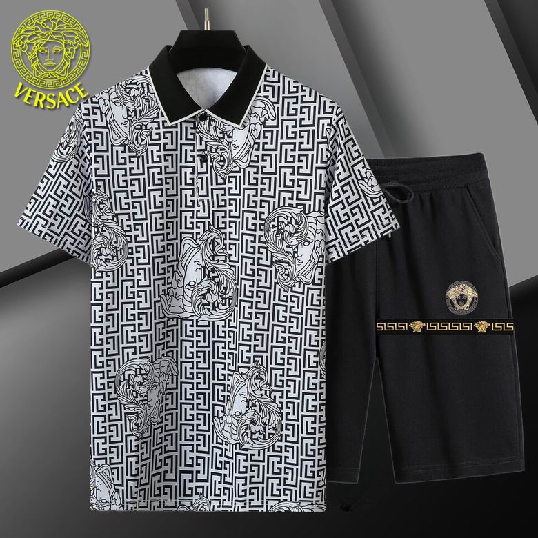 Versace Shirt & Shorts Set ID:20250801-176